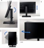 Moniteur PC 24 pouces Samsung IPS Full HD 75Hz - Bords fins, montage mural – Image 5