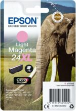 Epson Cartouche d'encre XL Magenta clair - Série Éléphant - Photo - Compatible XP-750 à XP-970