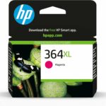 Cartouche jet d'encre HP 364XL magenta – XL, 750 pages, compatible Photosmart