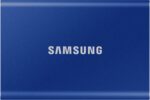 SSD externe portable Samsung T7 - 1 To - USB 3.2 Gen 2 - Bleu indigo