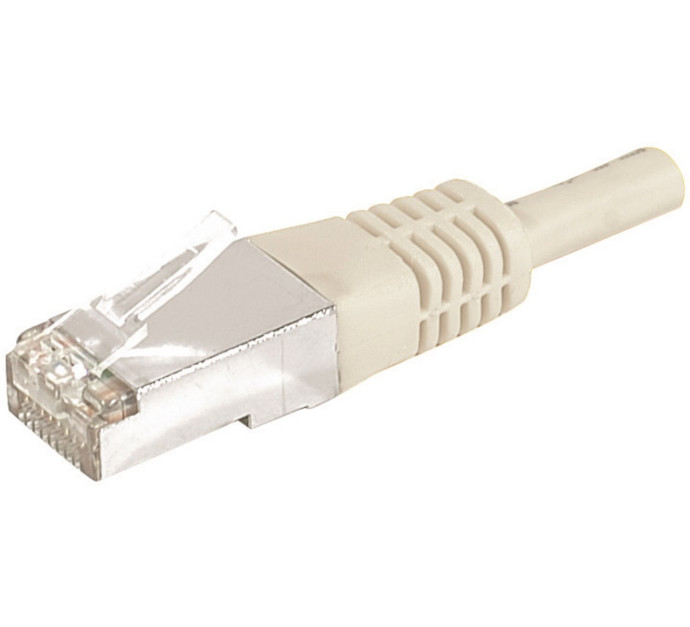 746e1ced-5fed-430f-9834-b621d2703d1d.jpg Câble Ethernet RJ45 Cat6 F/UTP 1 mètre - Dexlan - Gris – Image 1