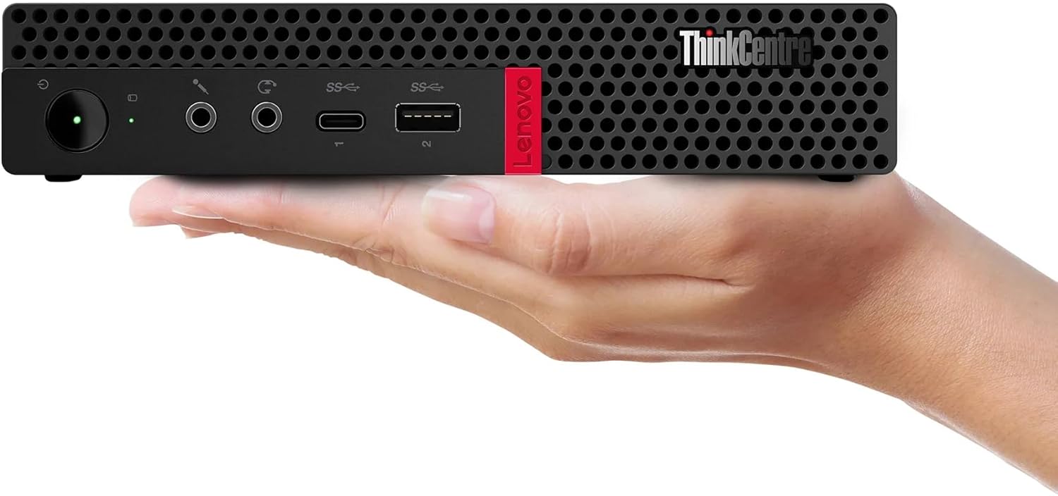 7605bc37-1896-4caa-80bc-5f0b174f424b-1.jpg Mini PC professionnel Lenovo ThinkCentre M720q Tiny - i5-9400T, 8Go RAM, SSD 512Go, Windows 11 Pro – Image 1
