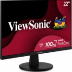 Écran PC 22 pouces Full HD 100Hz - Ergonomique, bords fins, HDMI/VGA - ViewSonic