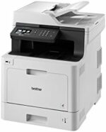 Imprimante multifonction laser couleur Brother MFC-L8690CDW - Wifi, A4, écran tactile, blanc – Image 3