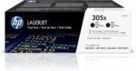 Toner laser HP 305X CE410X noir - 4000 pages - Compatible LaserJet Pro M351/M375/M451/M475