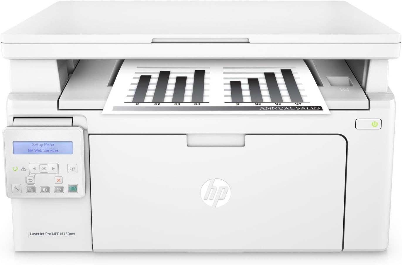 7ccf65e9-34b1-40e6-9715-adc95a418fa0-1.jpg Imprimante multifonction laser HP LaserJet Pro M130nw - Wi-Fi - compacte - blanc – Image 1