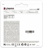 Clé USB Kingston 128 Go USB 3.2 - Lot de 3 avec capuchon et porte-clés – Image 7