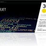 Cartouche toner laser jaune HP 304A - Compatible Color LaserJet CM2320/CP2025