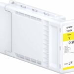 Cartouche d'encre UltraChrome XD2 jaune 350 ml - Epson T41F440 pour traceurs SC-T