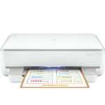 Imprimante multifonction HP DeskJet 6075 - Impression, scan, copie, Wi-Fi, blanc