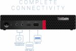 Mini PC professionnel Lenovo ThinkCentre M720q Tiny - i5-9400T, 8Go RAM, SSD 512Go, Windows 11 Pro – Image 3