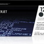 Cartouche toner laser HP 12A Q2612A - Noir - 2 000 pages - Original LaserJet
