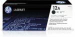 Cartouche toner laser HP 12A Q2612A - Noir - 2 000 pages - Original LaserJet
