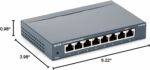 Switch Ethernet 8 ports Gigabit - Boîtier métal fanless Plug & Play TP-Link – Image 3