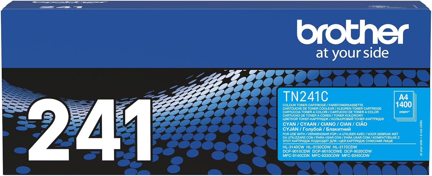 8416ba04-bd0f-43c7-a172-6414f4c25478-1.jpg Toner laser Brother TN-241C cyan - 1400 pages - Compatible imprimantes HL/DCP/MFC – Image 1