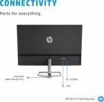 Moniteur HP 27" Full HD IPS - Ultra-fin, cadre sans bord, HDMI/VGA, confort visuel – Image 5