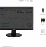 Écran PC 22 pouces Full HD 100Hz - Ergonomique, bords fins, HDMI/VGA - ViewSonic – Image 7