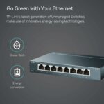 Switch Ethernet 8 ports Gigabit - Boîtier métal fanless Plug & Play TP-Link – Image 6