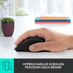 Souris sans fil Logitech M705 Marathon - 3 ans d'autonomie - USB Unifying - Gris – Image 3