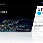 Toner d'impression HP 312A Cyan - Authentique - 2 700 pages - LaserJet Pro M476