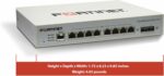 Switch réseau Fortinet 8 ports GE PoE+ - 2 SFP, 1 RJ45, gestion L2+, fanless – Image 3