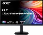 Moniteur PC 23,8 pouces IPS Full HD 120Hz FreeSync - Bords fins - Acer