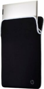 Sacoche réversible pour ordinateur portable 14" HP - Néoprène noir, design fin – Image 4