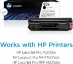 Cartouche de toner HP 83X noir authentique - Grande capacité - 2200 pages - LaserJet Pro – Image 2