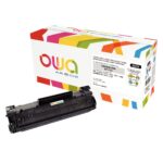 Cartouche laser remanufacturée noire - Compatible HP 35A (CB435A) - ARMOR