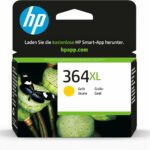 Cartouche d'encre jaune XL HP 364 pour imprimante DeskJet et Photosmart - 750 pages