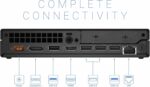 Mini PC professionnel Lenovo ThinkCentre M720q Tiny - i5-9400T, 8Go RAM, SSD 512Go, Windows 11 Pro – Image 4