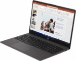 Ordinateur portable HP 255 G10 - 15,6'' Ryzen 5, 8Go RAM, 256Go SSD, Windows 11 Pro - Gris – Image 2