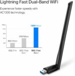 Adaptateur Wi-Fi USB AC1300 double bande - Antenne haute performance MU-MIMO TP-Link – Image 2