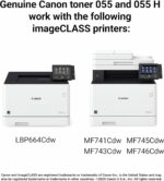 Cartouche de toner Canon 055 noire - Haute capacité - Imprimantes MF743Cdw, LBP664Cdw – Image 6