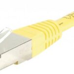 Câble réseau RJ45 Dexlan - Cat 6 FTP droit 1m jaune
