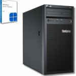 Serveur tour professionnel Lenovo ThinkSystem ST50 - Xeon E-2224G, 16 Go ECC, 2x1 To SSD