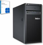 Serveur tour professionnel Lenovo ThinkSystem ST50 - Xeon E-2224G, 16 Go ECC, 2x1 To SSD