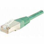 Cordon réseau RJ45 Cat6 UTP 0,5 m - Plug and Play - Dexlan - Vert
