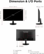 Moniteur PC 24 pouces Full HD IPS 144 Hz 1 ms ViewSonic - HDMI VGA Flicker-Free – Image 6