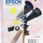 Cartouche d'encre XL Epson 502XL jaune - Haute capacité - Compatible XP-5100 WF-2860DWF