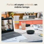 Speakerphone Jabra Speak2 40 - 4 micros réduction de bruit - USB-A/USB-C - Teams – Image 5