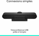 Système de visioconférence Logitech MeetUp 4K - Champ de vision 120° - Microphones intégrés – Image 10