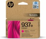Cartouche d'encre HP 937e EvoMore Magenta – 1 650 pages – Jet d'encre recyclable