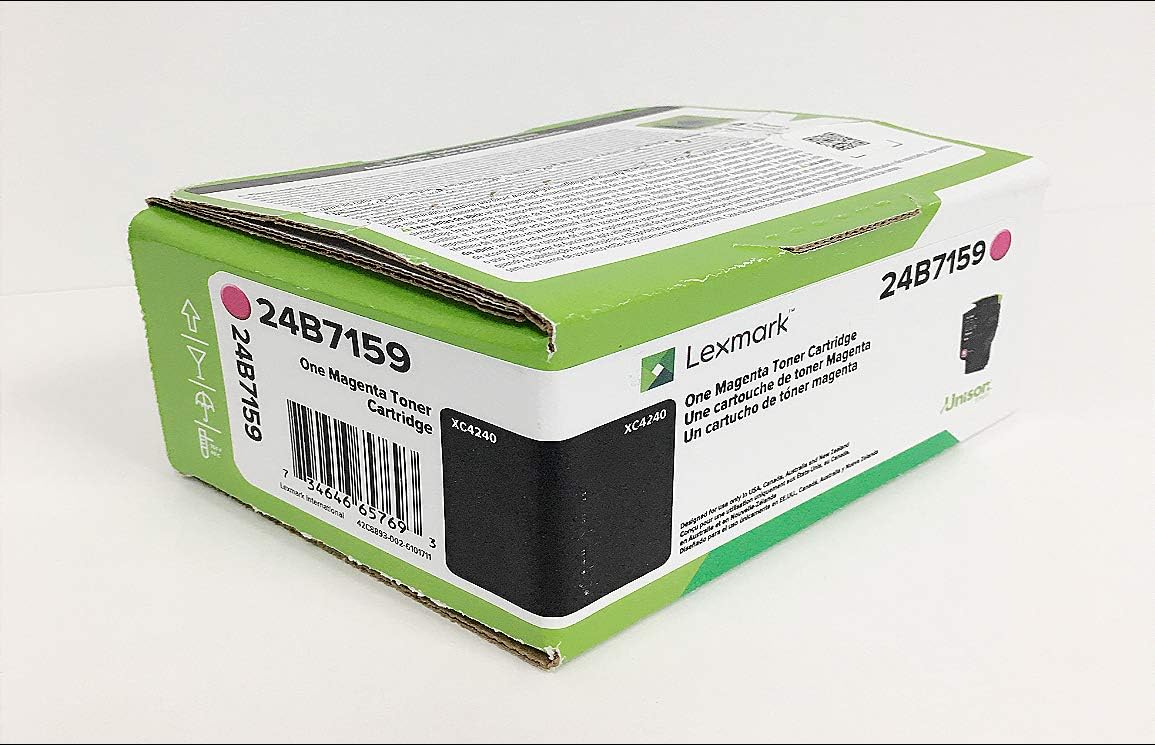 c71bea36-76fa-411b-8d8e-8f8bd4c92285-1.jpg Toner Lexmark Magenta haute capacité - Compatible XC4240 - 6000 pages - Original – Image 1