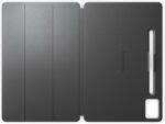 Étui folio Lenovo Idea Tab Pro - Support convertible, porte-stylet, gris – Image 3