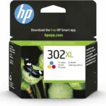 Cartouche d'encre couleur HP 302XL - Haute capacité - Compatible DeskJet, Envy, OfficeJet