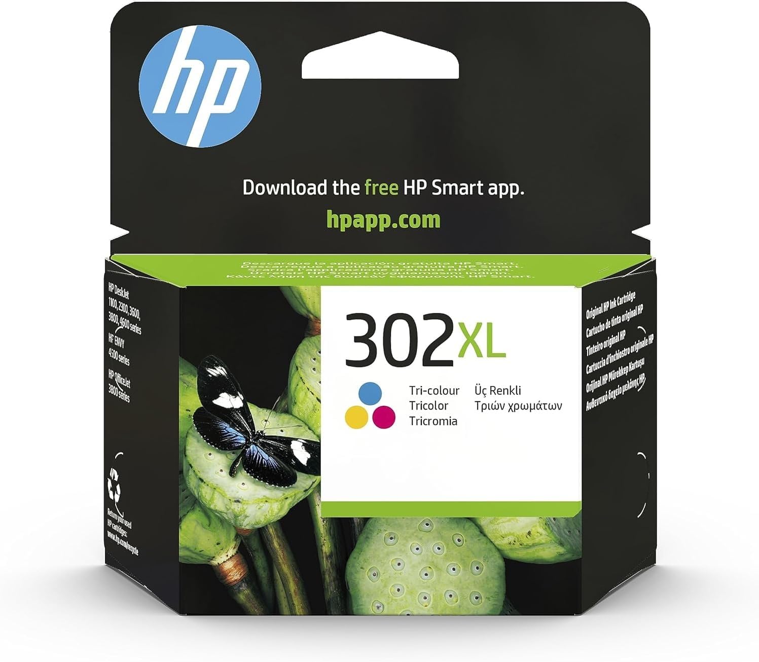c9c907f9-522c-4f56-823b-3494bf000810-1.jpg Cartouche d'encre couleur HP 302XL - Haute capacité - Compatible DeskJet, Envy, OfficeJet – Image 1