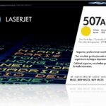 Cartouche toner HP 507A jaune - 6000 pages - Compatible LaserJet Enterprise 500 M551/M575
