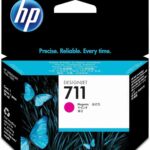 Cartouche d'encre HP 711 Magenta 29 ml - Jet d'encre originale DesignJet T120/T520