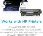 Cartouche toner laser HP 12A Q2612A - Noir - 2 000 pages - Original LaserJet – Image 2